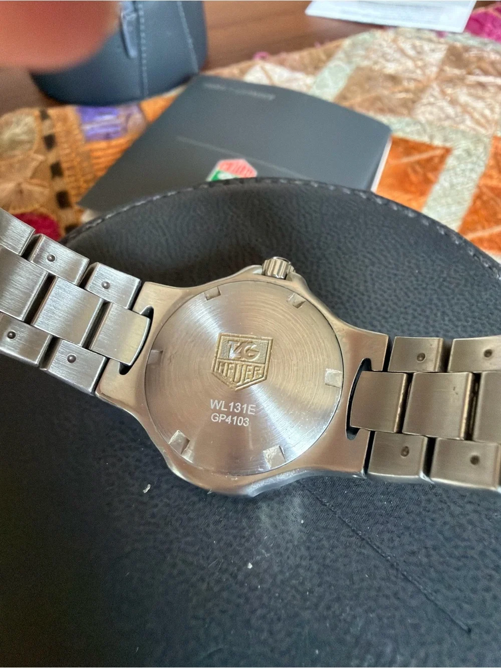 Tag Heuer Silver Stainless Steel Women's Watch Kirium Quartz